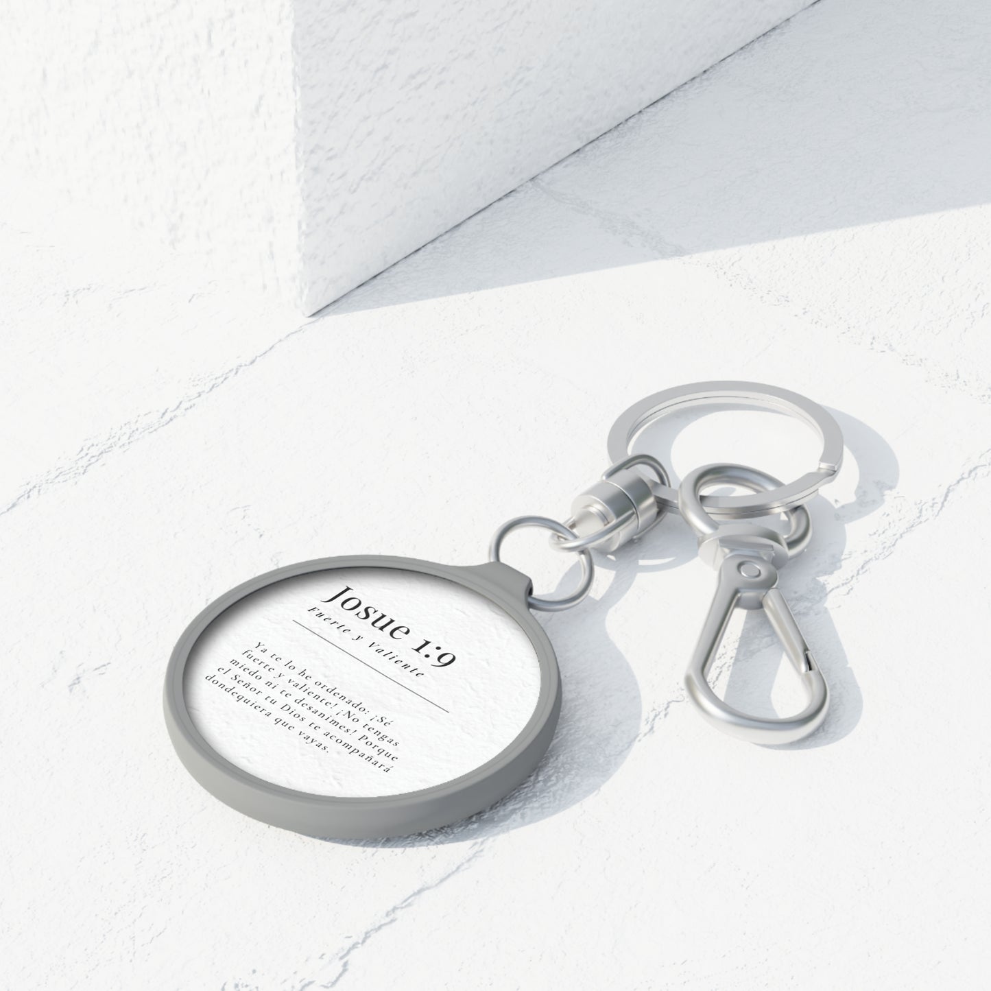 Josue 1:9 - Keyring Tag