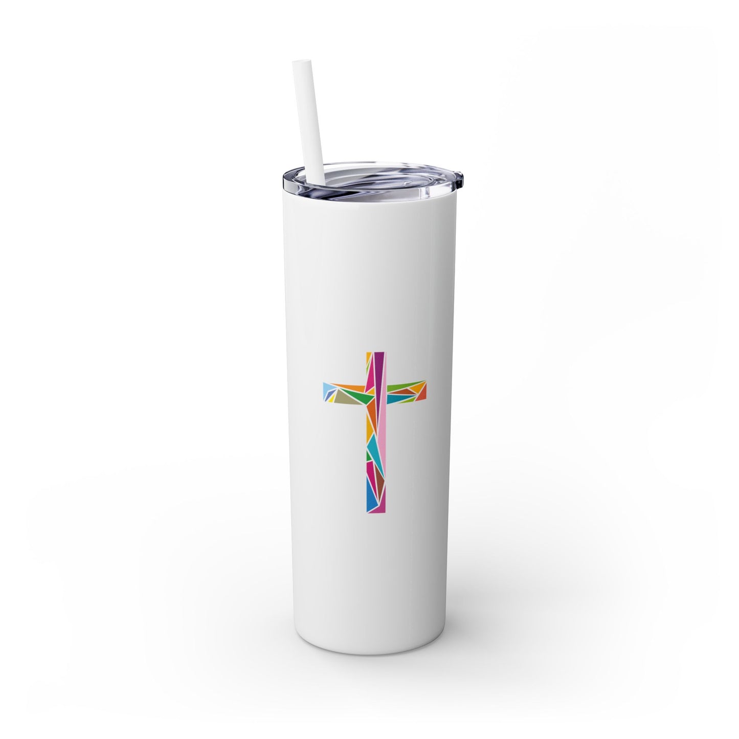 Josue 1:9 - Tumbler with Straw 20oz