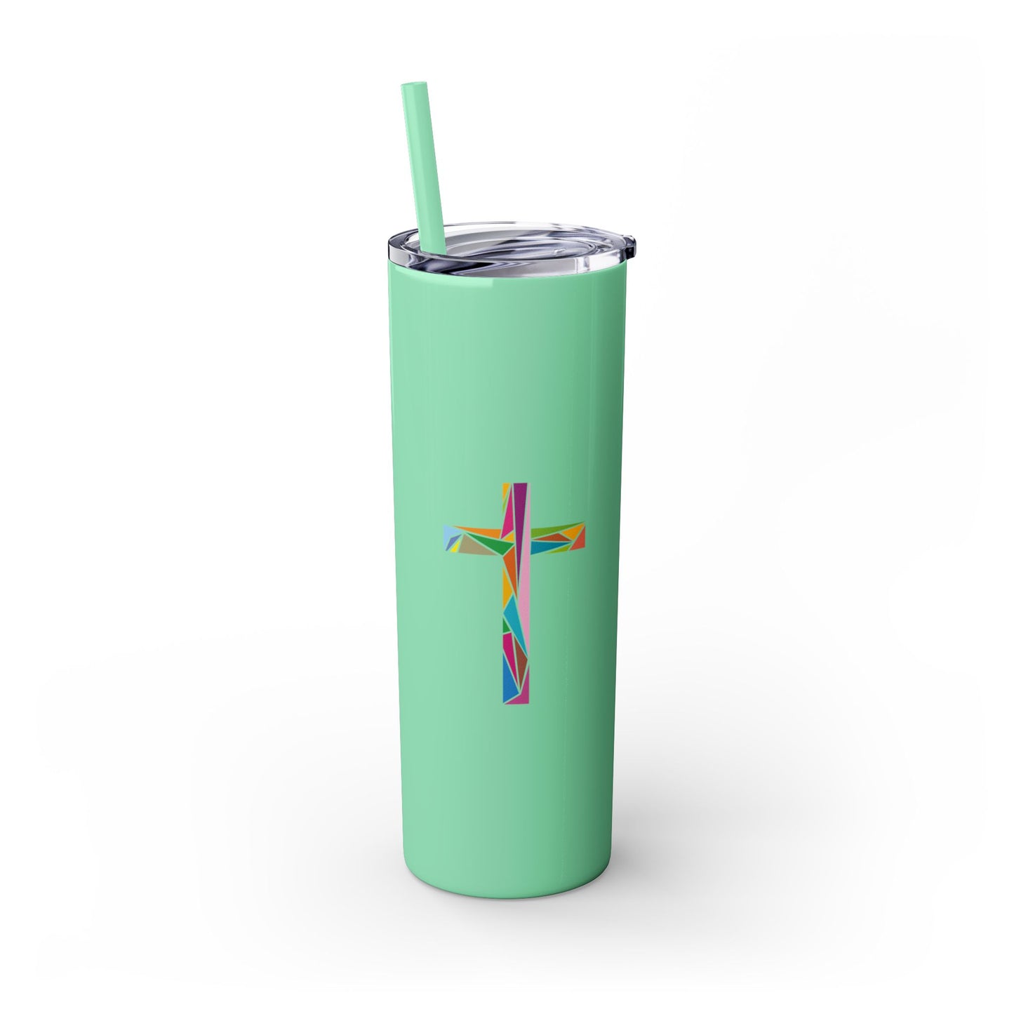 Josue 1:9 - Tumbler with Straw 20oz