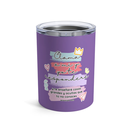 Jeremias 33:3 - Tumbler 10oz