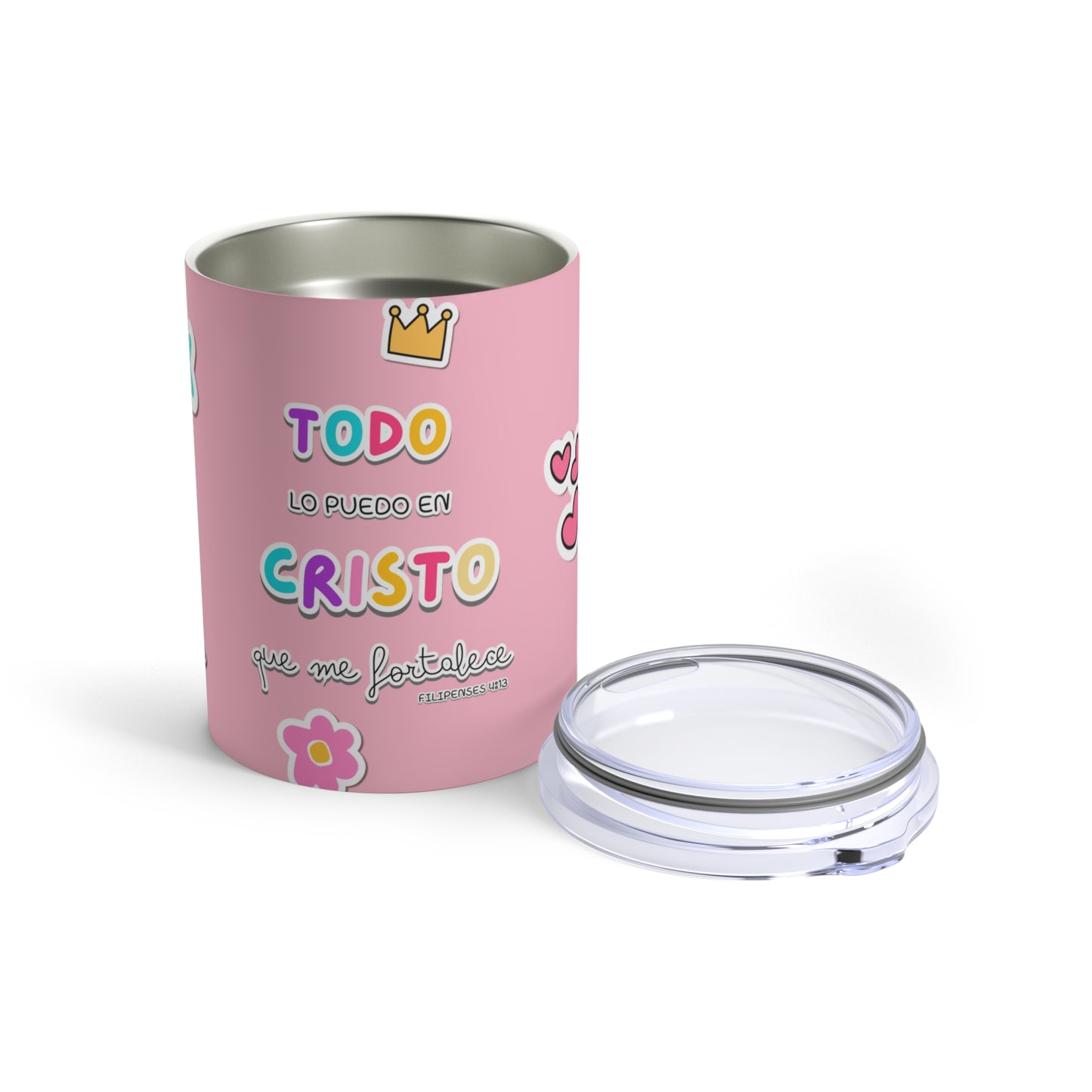 Filipenses 4:13 - Tumbler 10oz