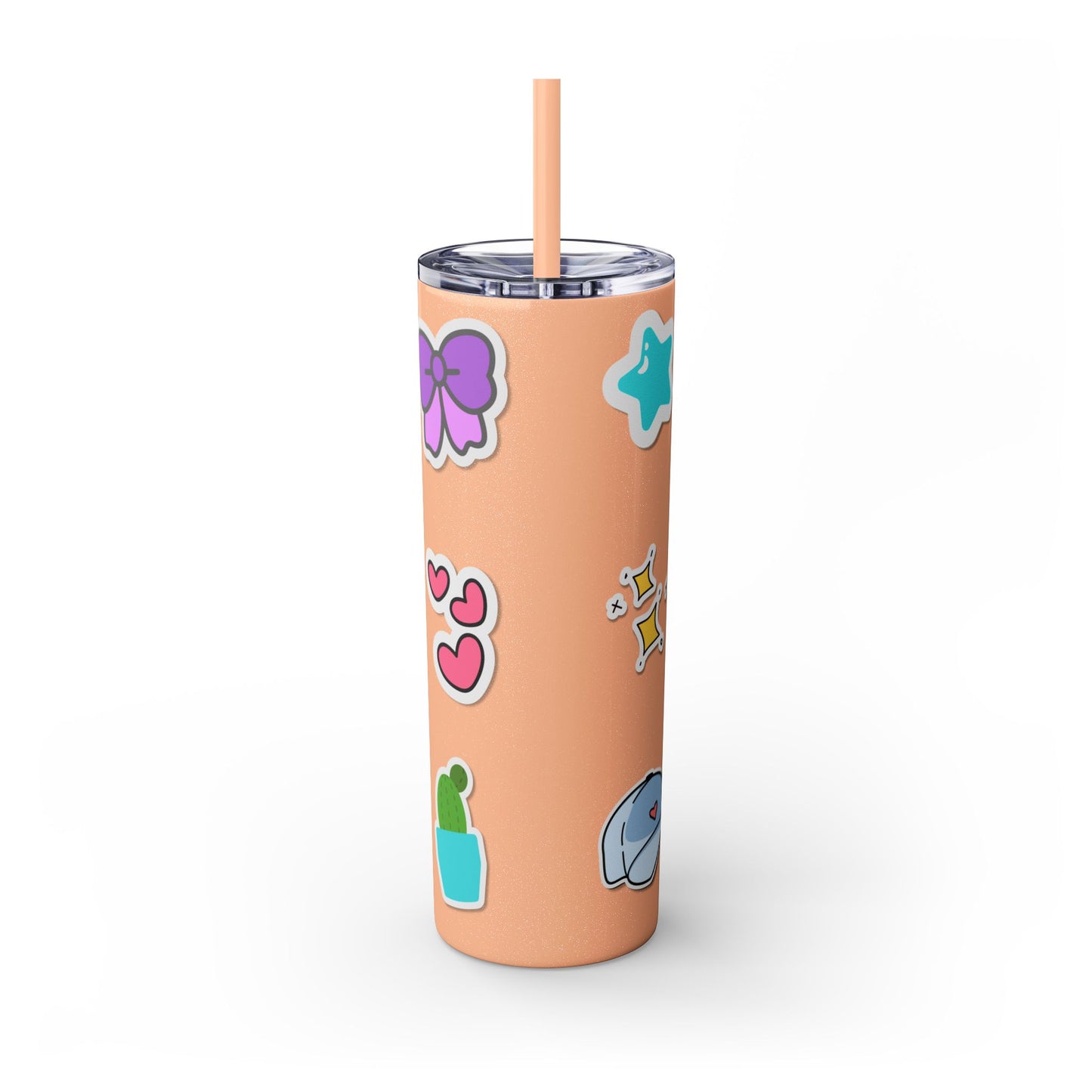Philippians 4:13 - Tumbler with Straw  20oz