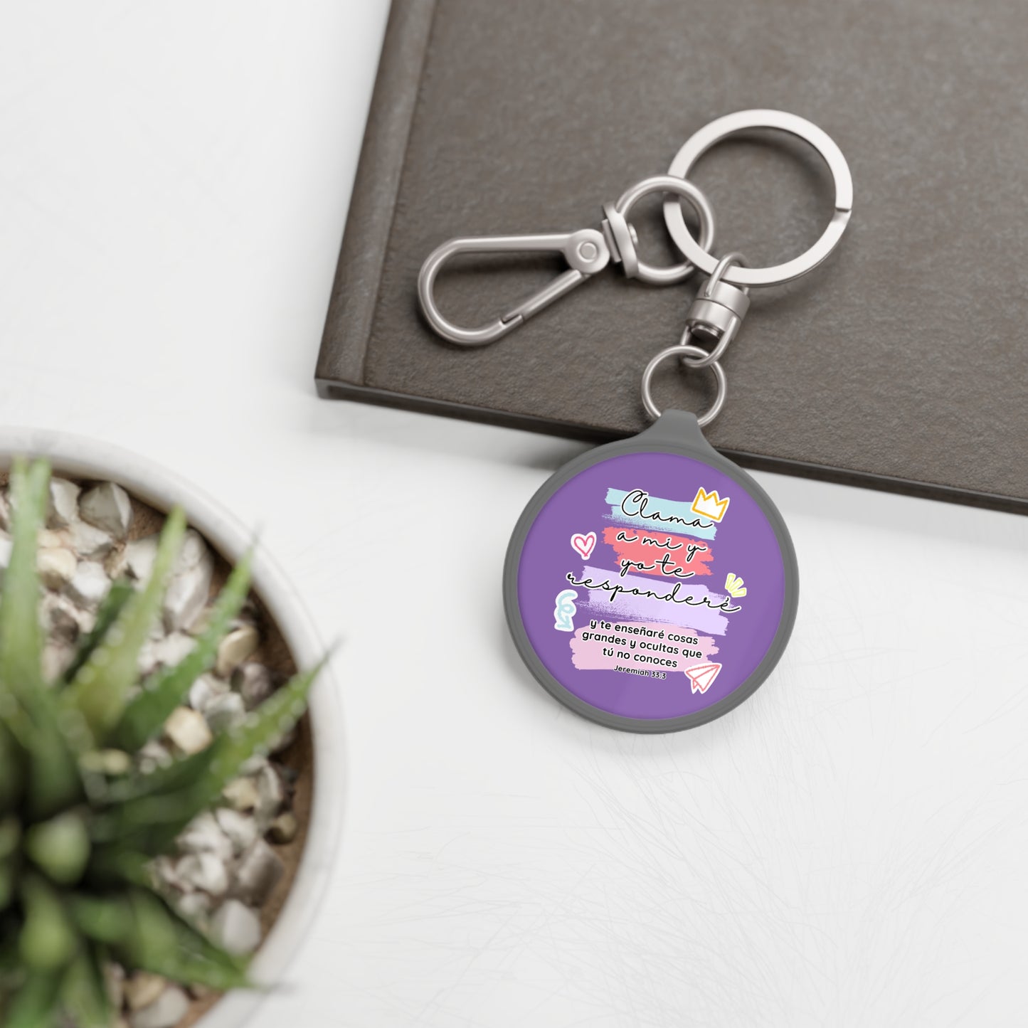 Jeremias 33:3 - Keyring Tag