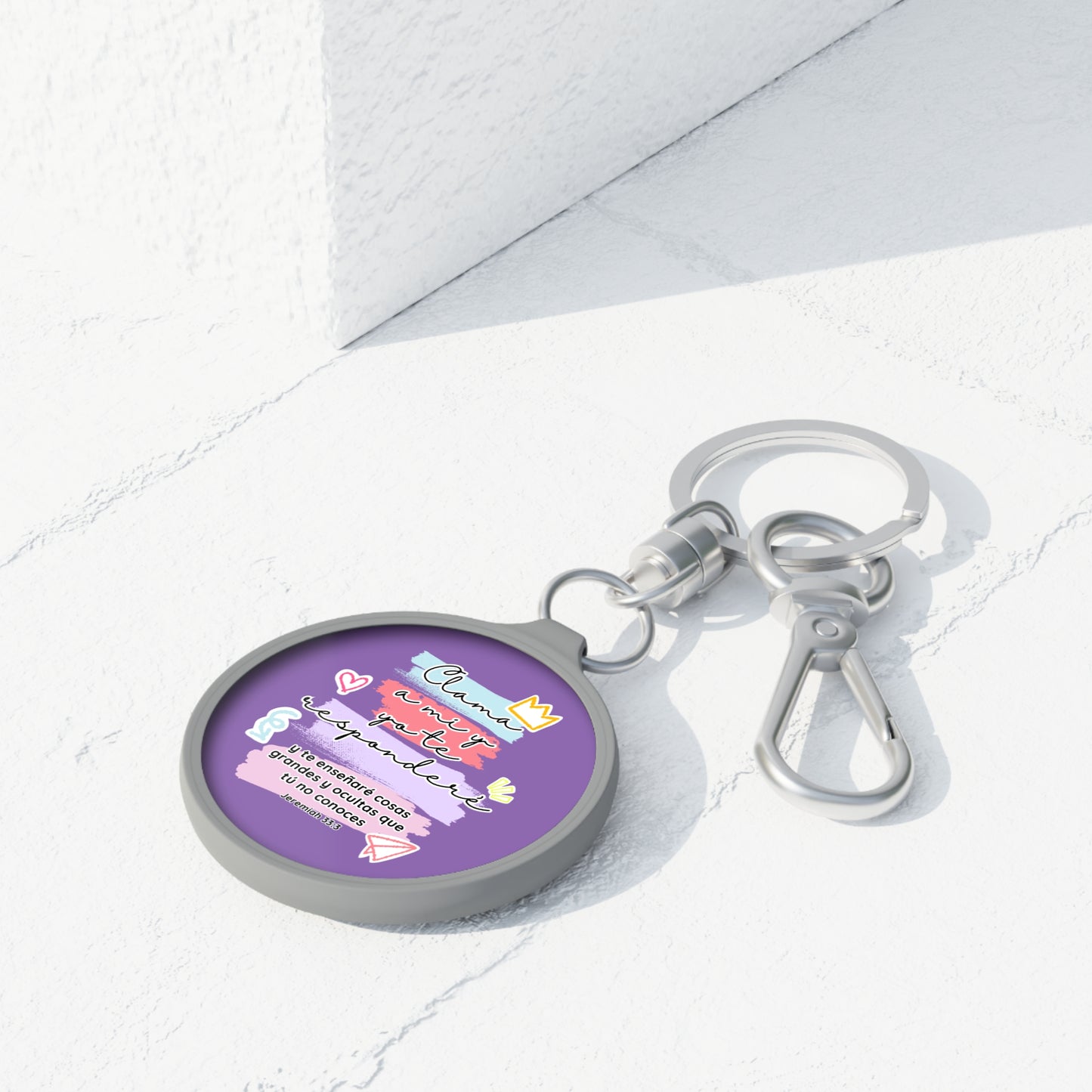 Jeremias 33:3 - Keyring Tag