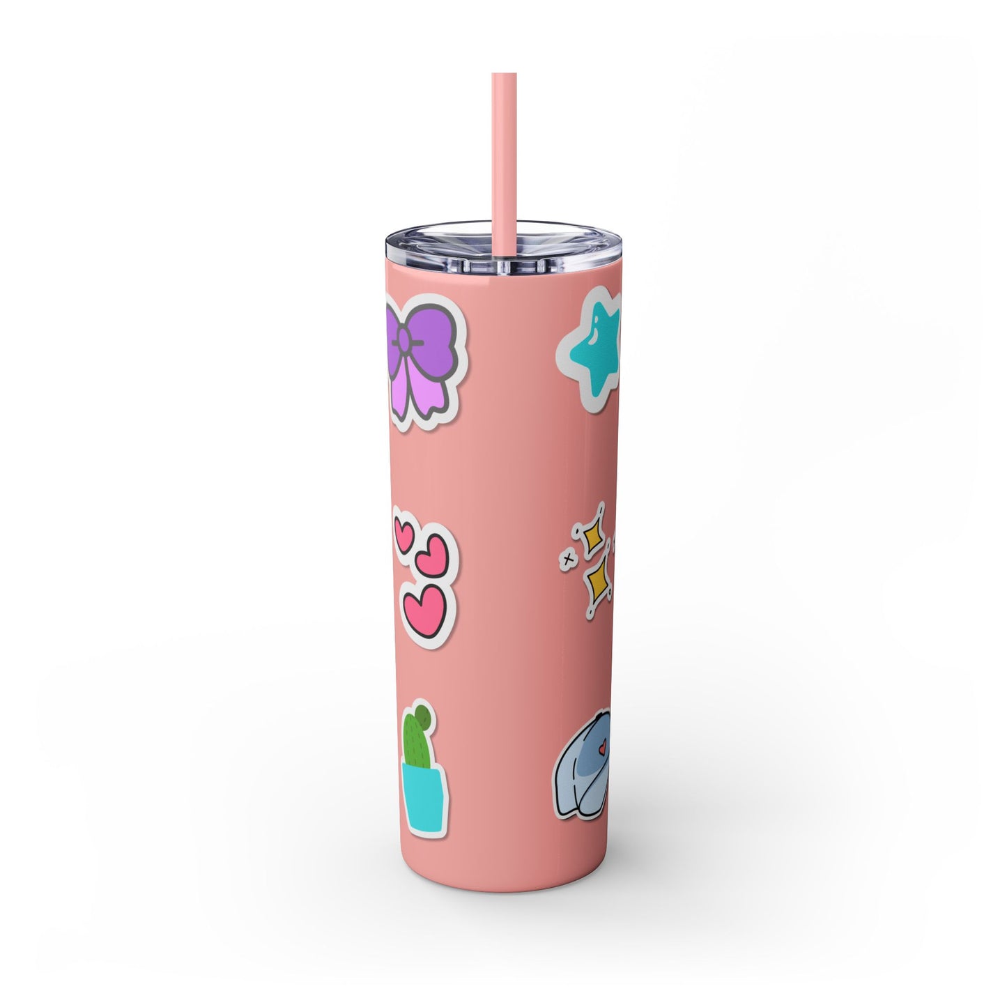 Philippians 4:13 - Tumbler with Straw  20oz