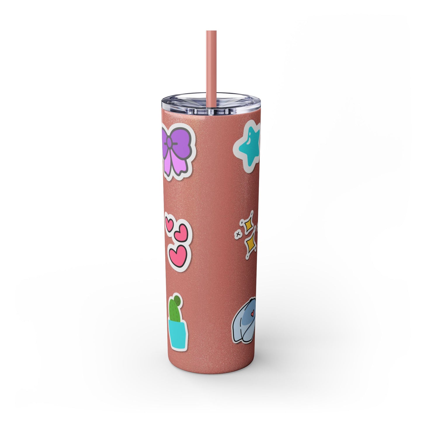 Philippians 4:13 - Tumbler with Straw  20oz